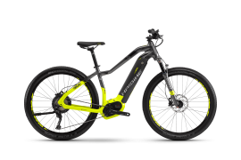 Электровелосипед Haibike Sduro Cross 9.0 women 500Wh 11s XT Темно Серый с Желтым original 2018 Электровелосипед Haibike Sduro Cross 9.0 women 500Wh 11s XT Темно Серый с Желтым original 2018